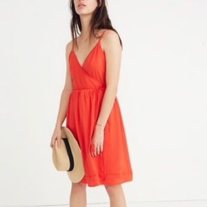 Madewell Sicily Cover-up Wrap Dress w Tassels